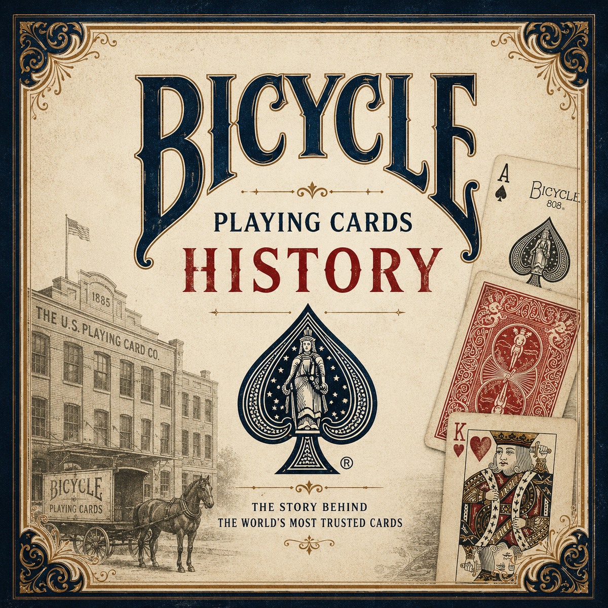 The Complete History of Bicycle Playing Cards (1885–Present)