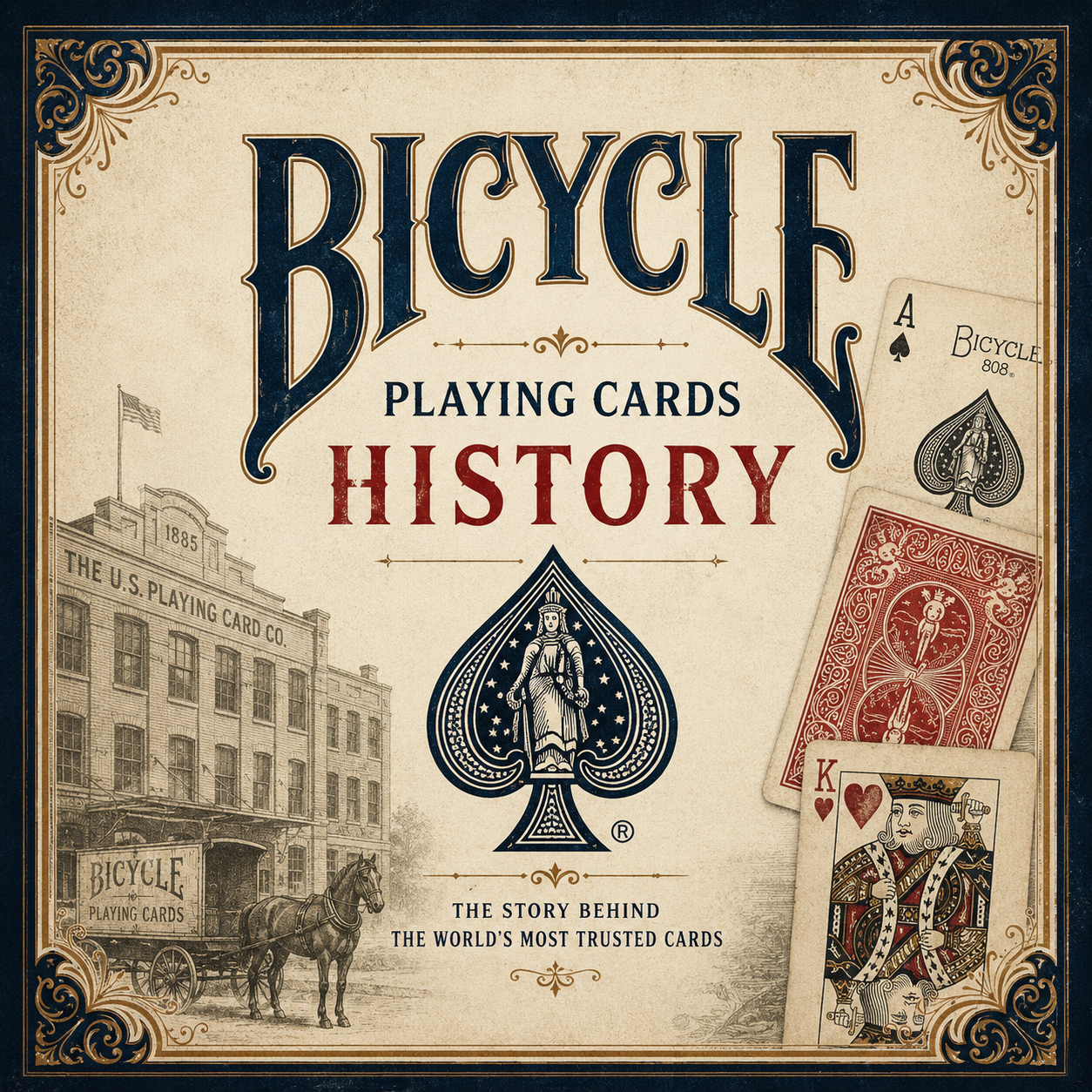 The Complete History of Bicycle Playing Cards (1885–Present)