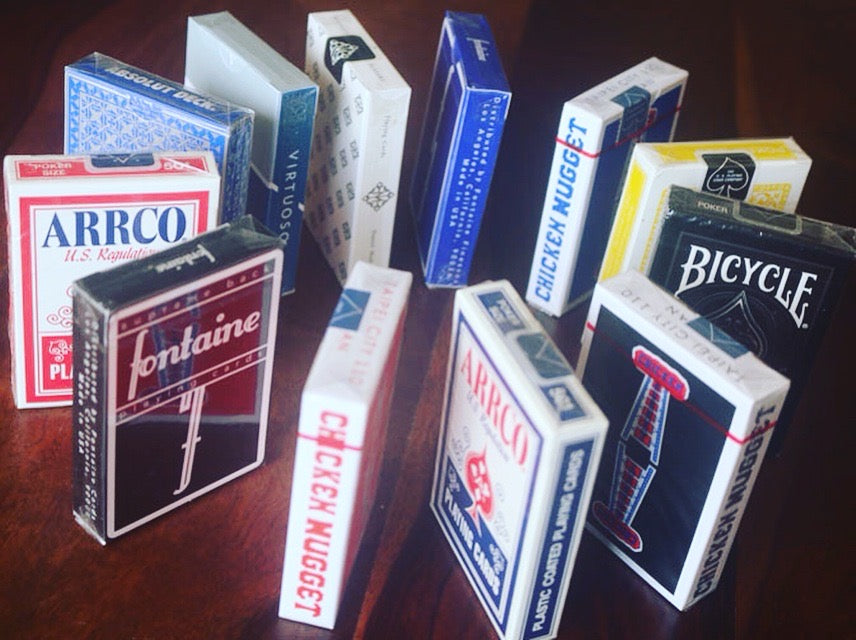 Collection of rare playing cards