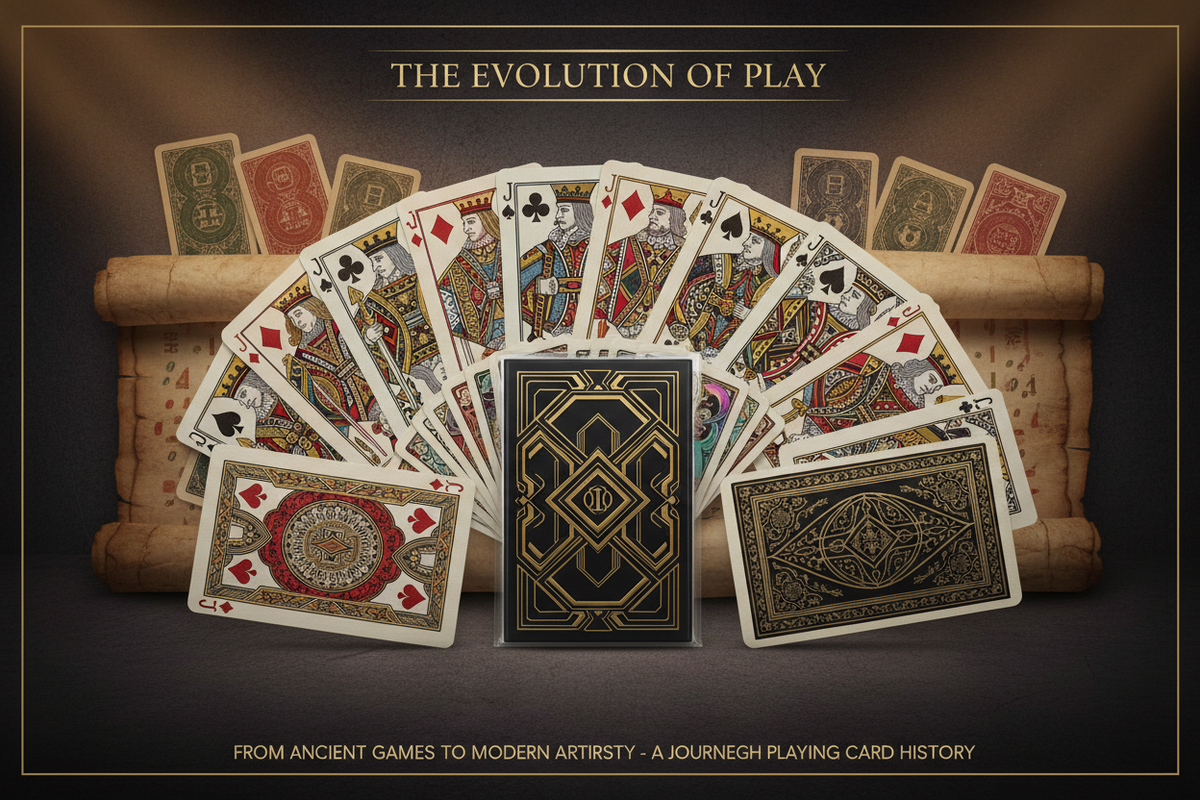 History of Playing Cards: From Ancient China to Modern Collectible Decks