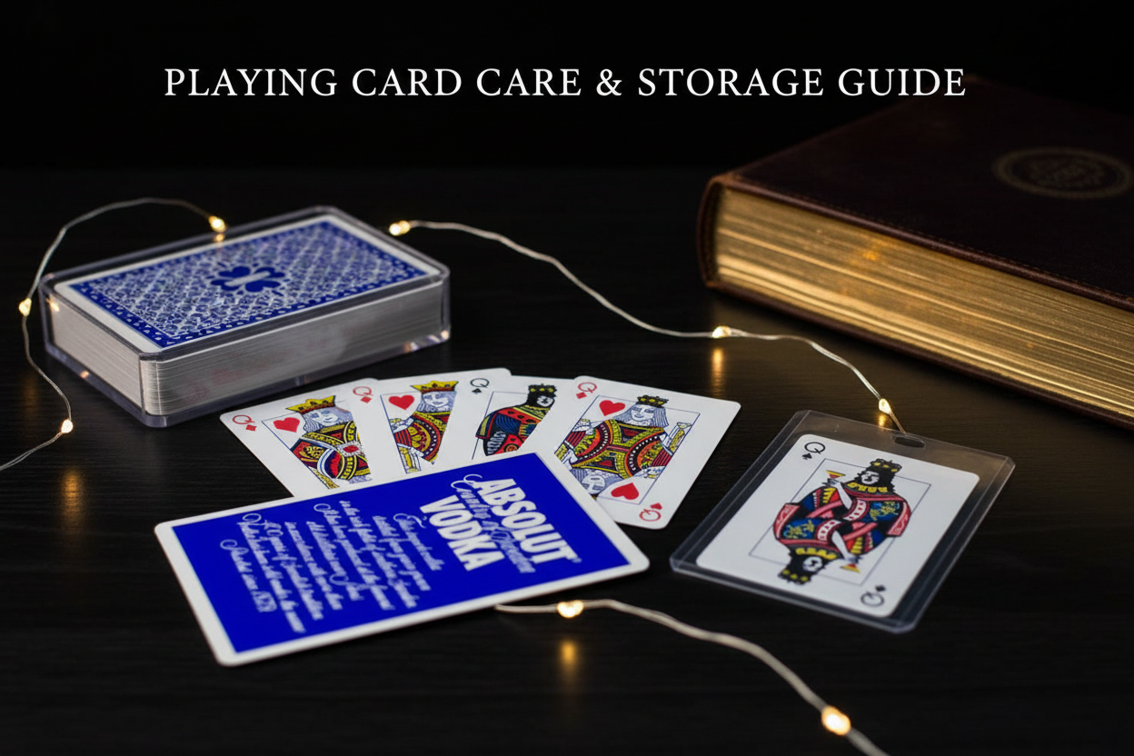 How to Care for and Store Your Playing Card Collection