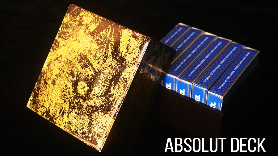 ABSOLUT Playing Cards – STARDUST Edition (6 Pack)