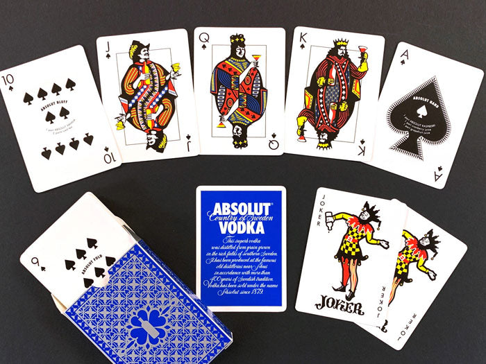 Absolut Vodka Playing Cards (2005) | Rare Collector Deck for Game Night, Gifting & Card Games