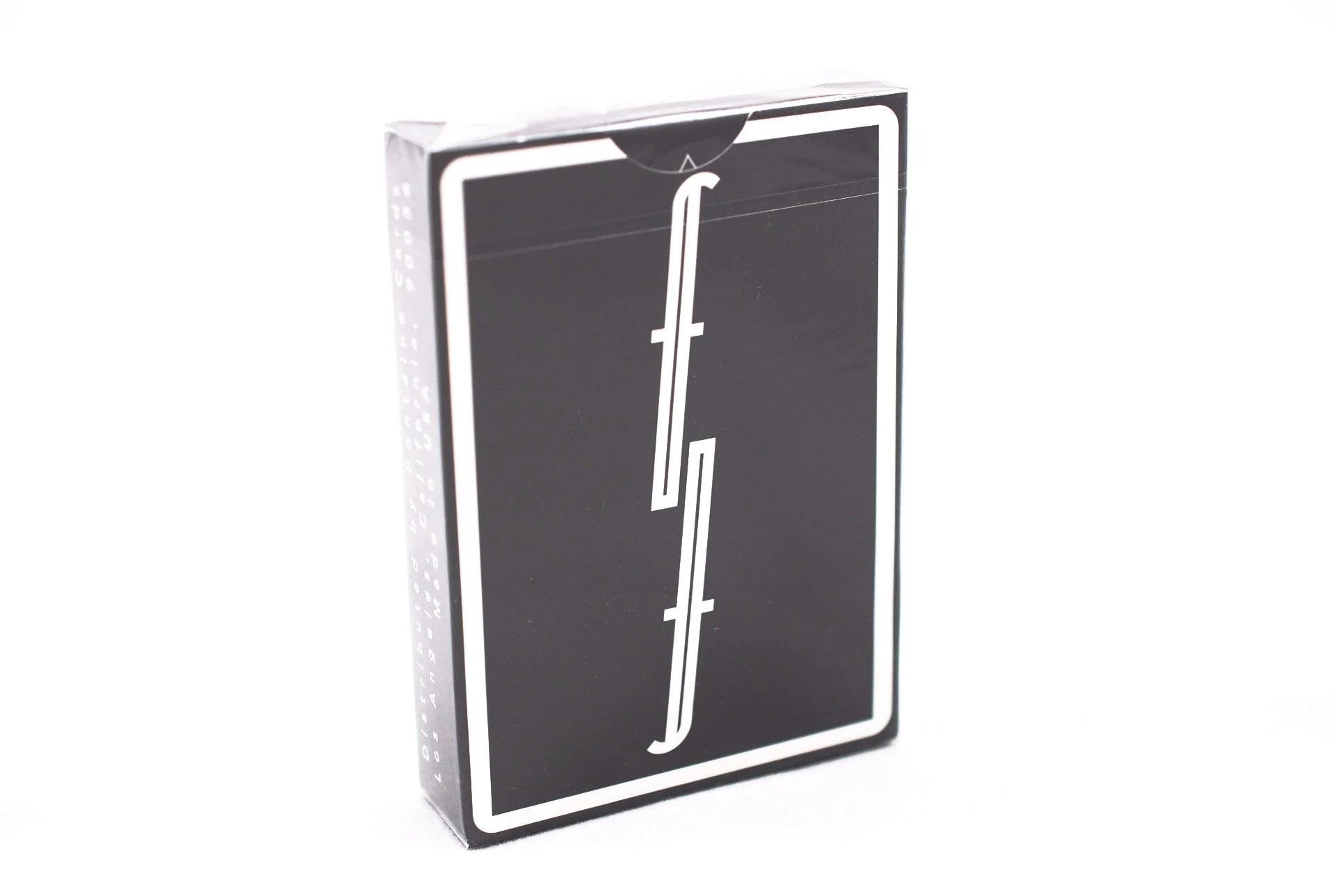 Black Fontaine Playing Cards poker size deck - back design