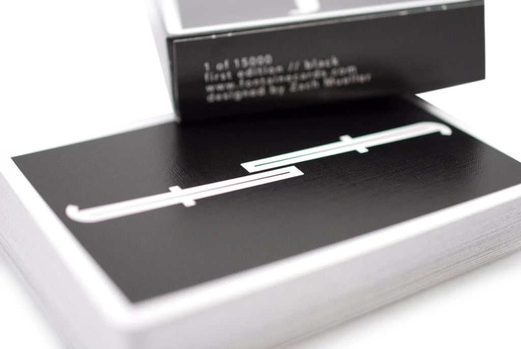 Black Fontaine Playing Cards limited edition series