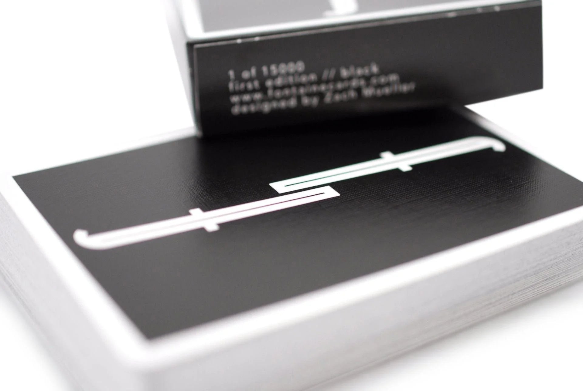 Black Fontaine Playing Cards limited edition series