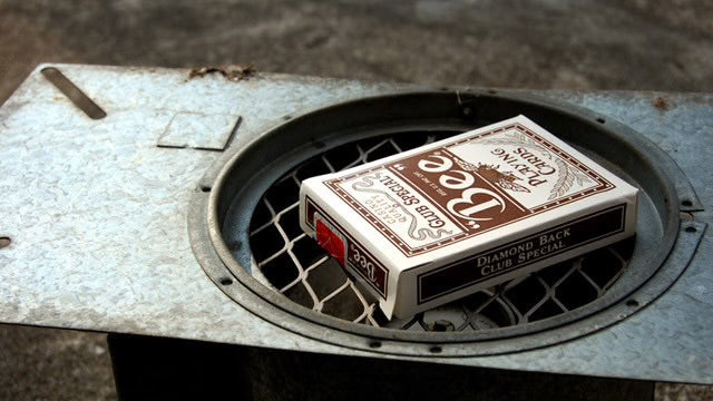 Brown Wynn Playing Cards — legendary Las Vegas casino deck, tuck box front view