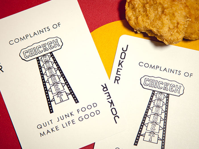 Chicken Nugget Playing Cards