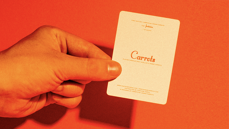 Fontaine Carrots Playing Cards