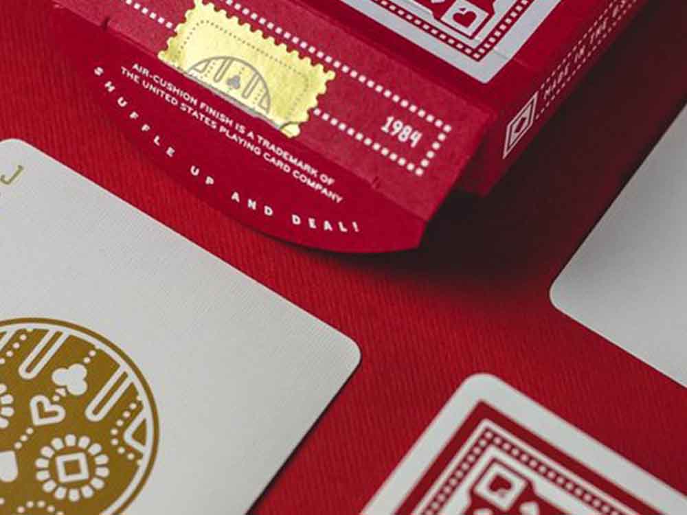 DKNG Red Wheel Playing Cards