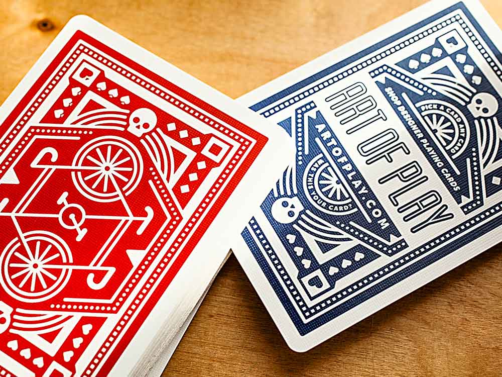 DKNG Red Wheel Playing Cards