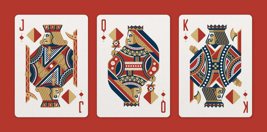 DKNG Red Wheel Playing Cards