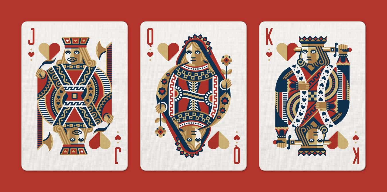 DKNG Red Wheel Playing Cards