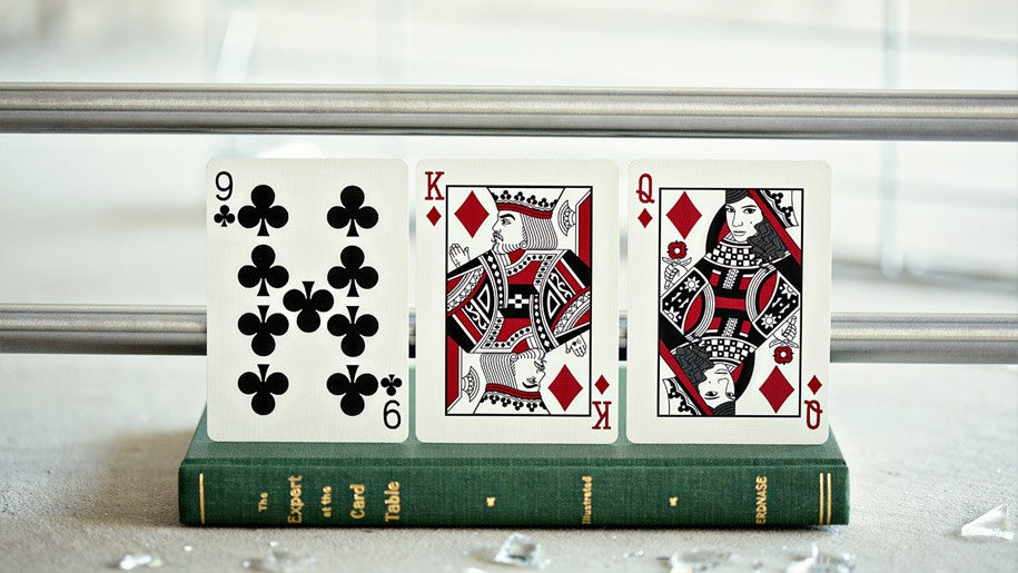 Dealers Playing Cards Erdnase Green — number and court card detail by Daniel Madison
