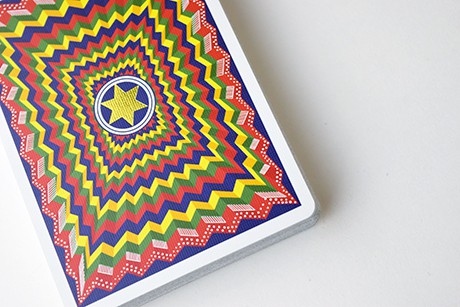 Exquisite Bold Playing Cards Colourful Vibrant Pattern