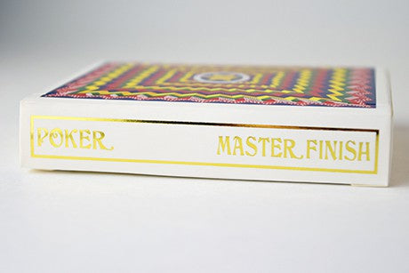 Exquisite Bold Playing Cards Tuck Box Side view - LPCC Master Finish