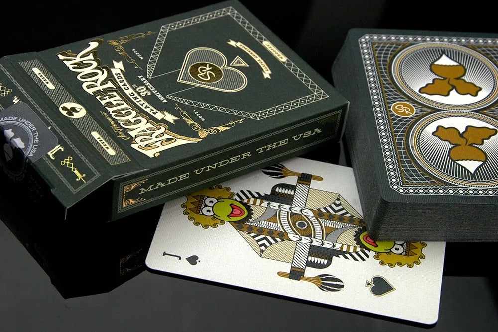 Fraggle Rock Playing Cards - Gold Foliing Tuck Box 