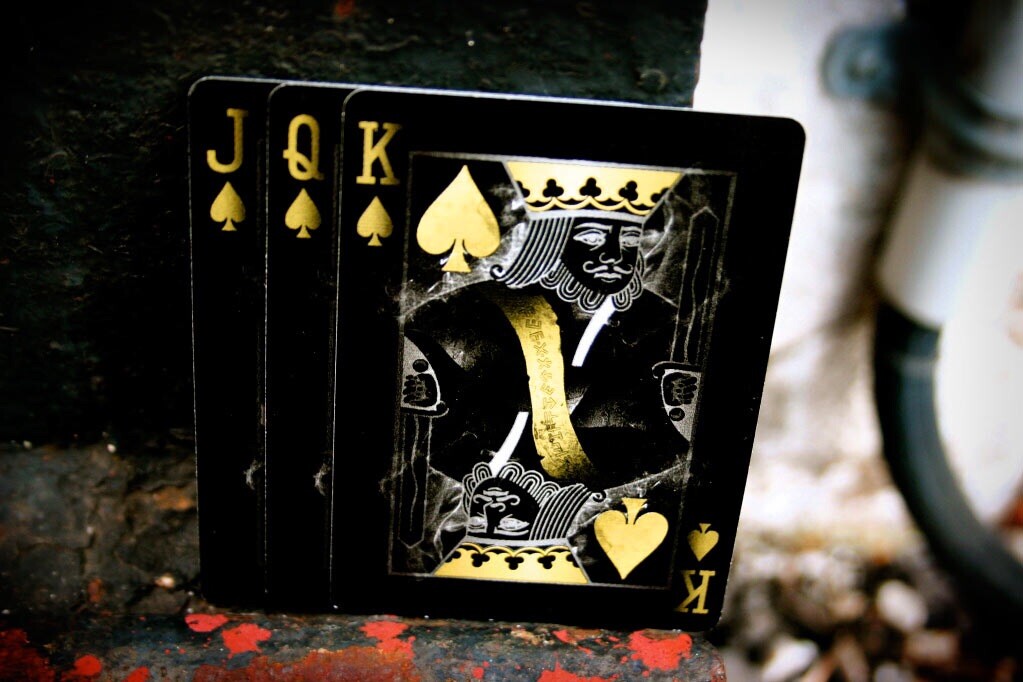 Gold Arcane Playing Cards by Ellusionist | Limited Edition Luxury Deck