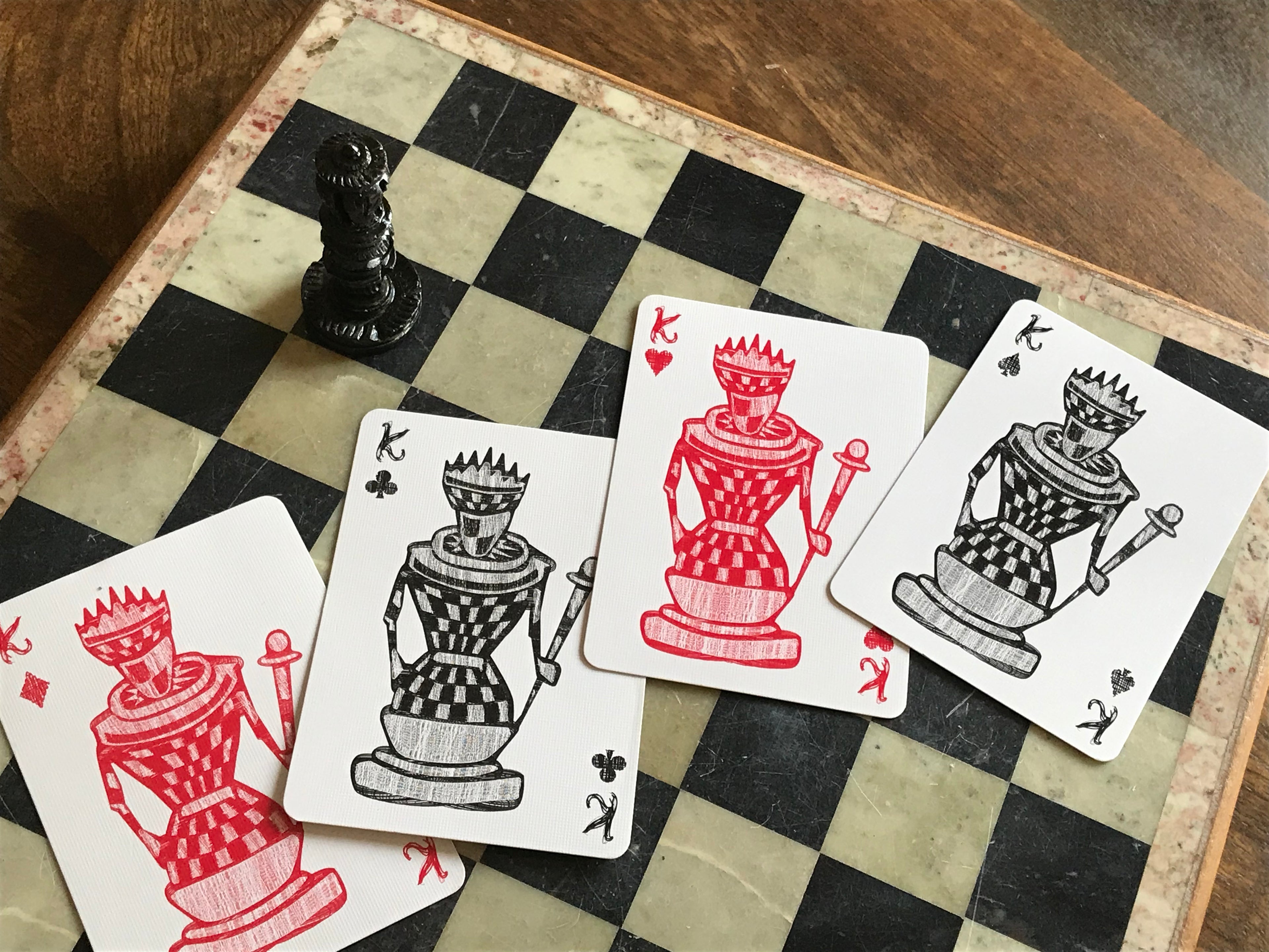 Chess Club Playing Cards