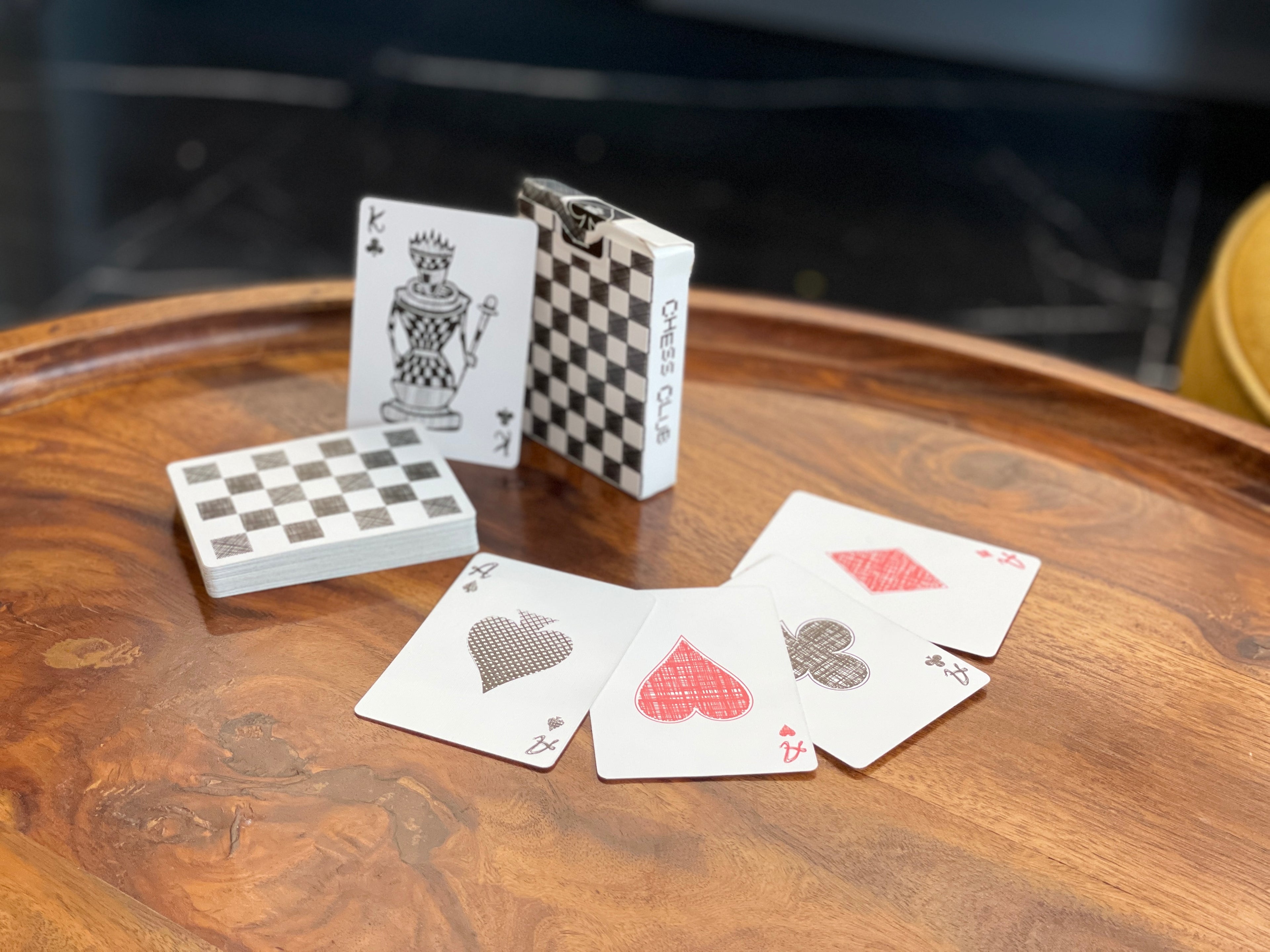 Chess Club Playing Cards