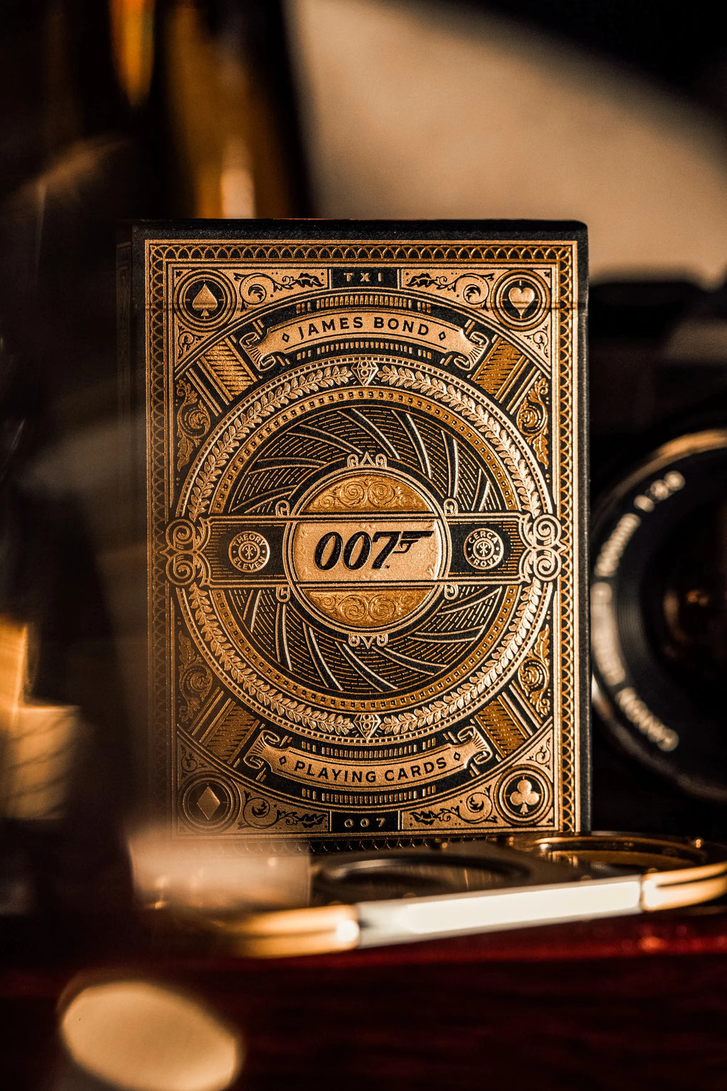 James Bond 007 Playing Cards by Theory11 — tuck box detail