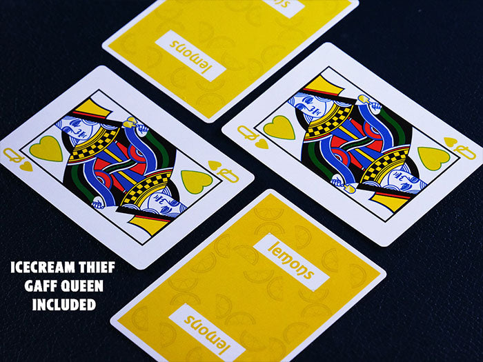 Flavors Playing Cards – Lemons (Limited Edition)