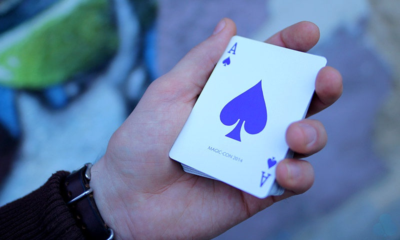 Magic-Con 2014 custom ace of spades