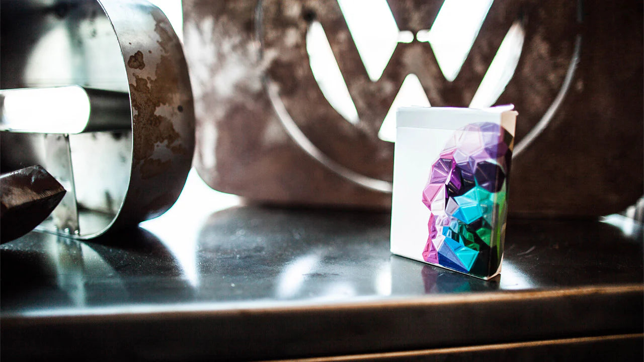 Memento Mori First Edition Playing Cards — Chris Ramsay lifestyle shot, premium collector deck