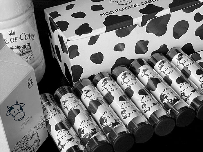 Moo Playing Cards by Magic Encarta | Funny Cow Themed Deck for Rummy, Teen Patti & Game Night