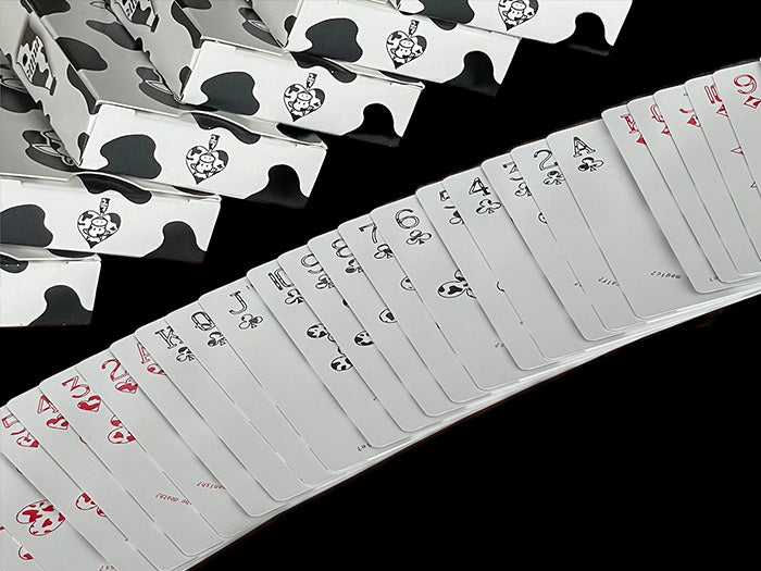 Moo Playing Cards by Magic Encarta | Funny Cow Themed Deck for Rummy, Teen Patti & Game Night