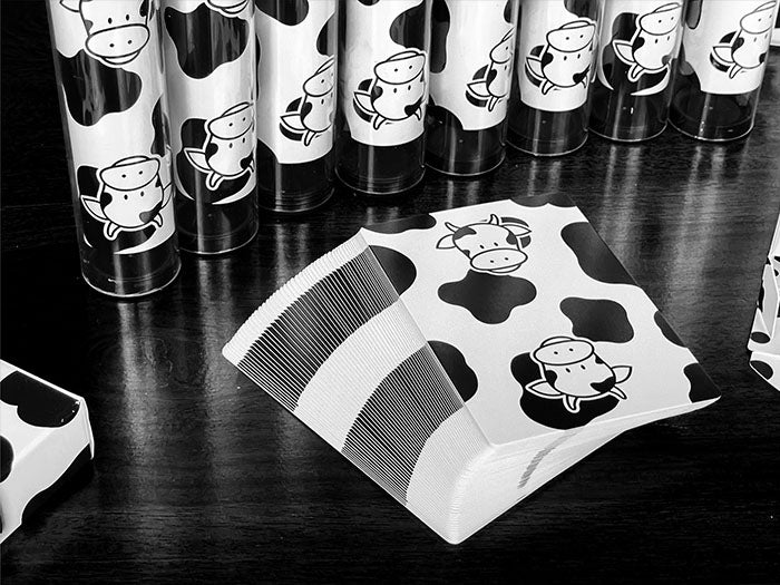 Moo Playing Cards by Magic Encarta | Funny Cow Themed Deck for Rummy, Teen Patti & Game Night