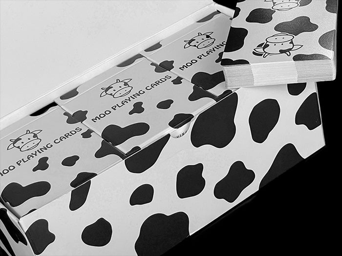 Moo Playing Cards by Magic Encarta | Funny Cow Themed Deck for Rummy, Teen Patti & Game Night