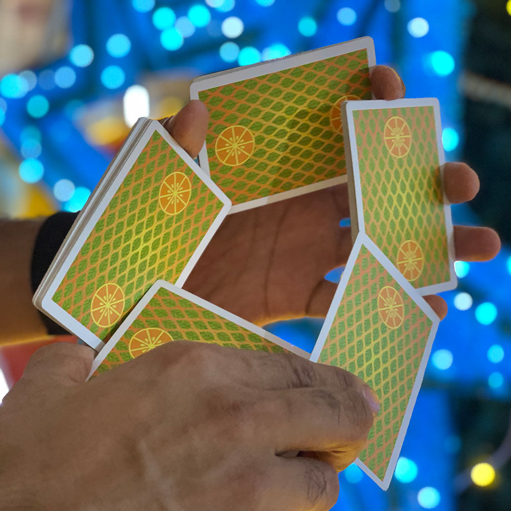Moranges Second Edition Playing Cards by Magic Encarta — Werm cardistry move