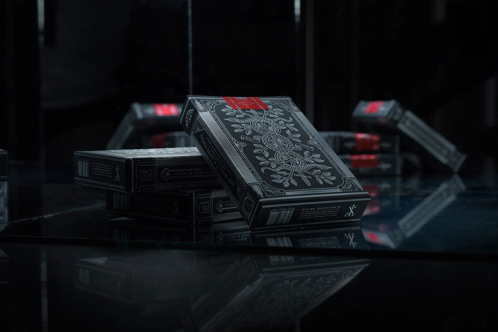 Monarch Playing Cards Now You See Me 2 Limited Edition by Theory11 — tuck box detail