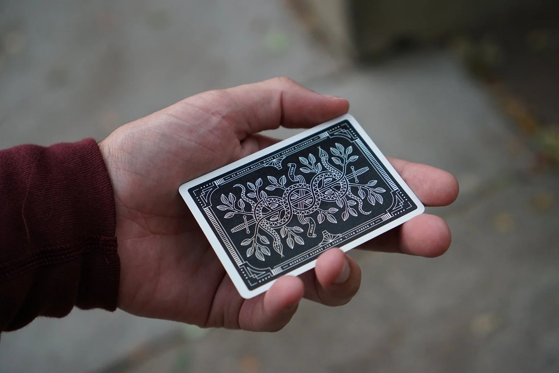 Monarch Playing Cards Now You See Me 2 Limited Edition — card back design by Theory11