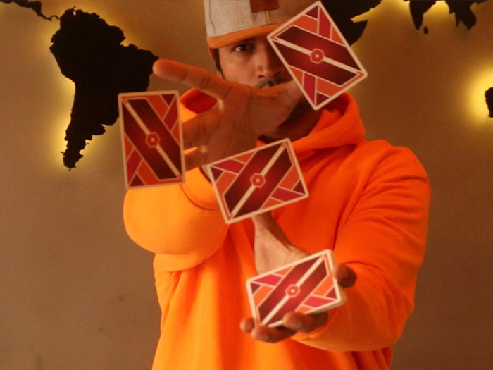 Pastel Playing Cards – Orange