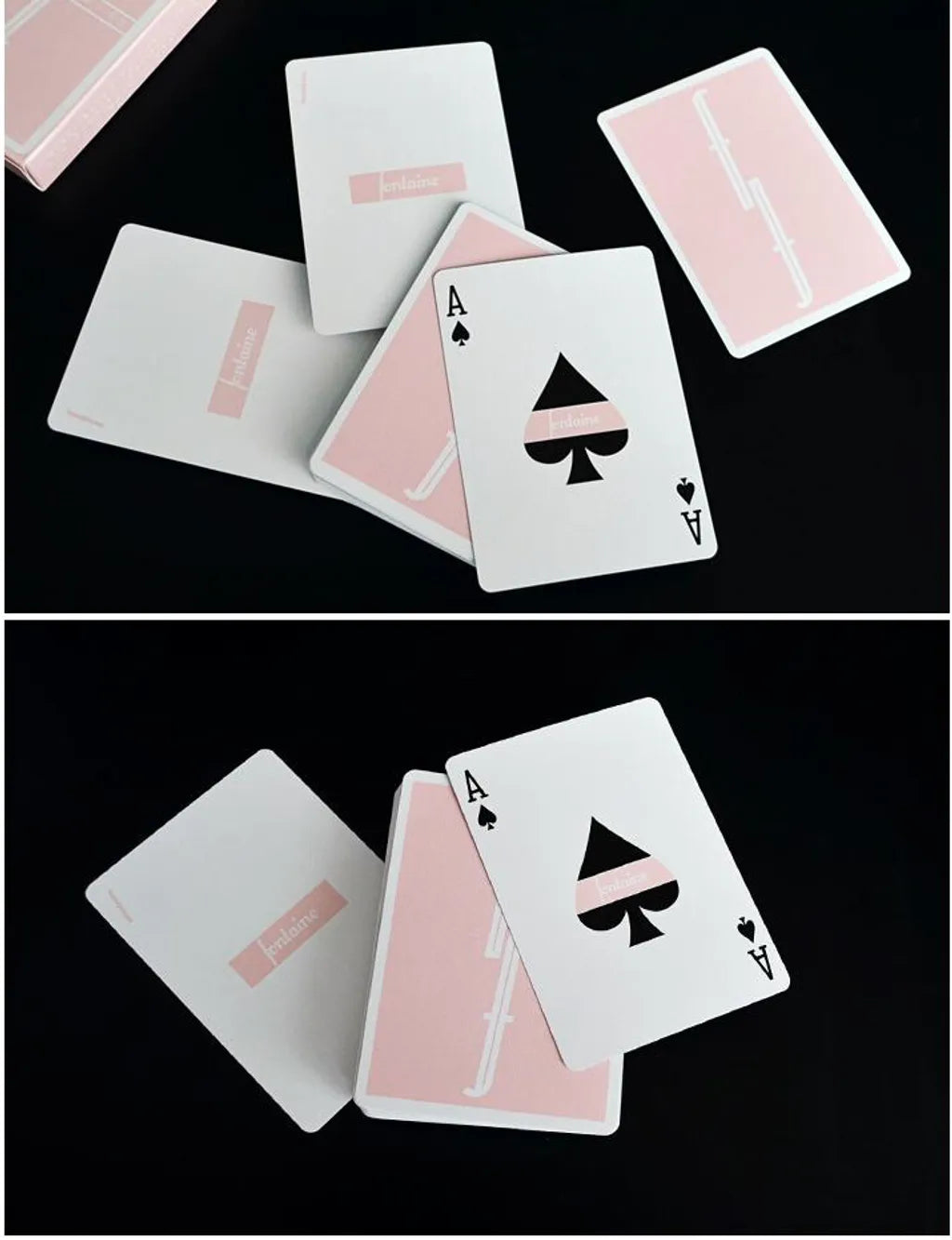 Pink Fontaine Playing Cards premium playing cards