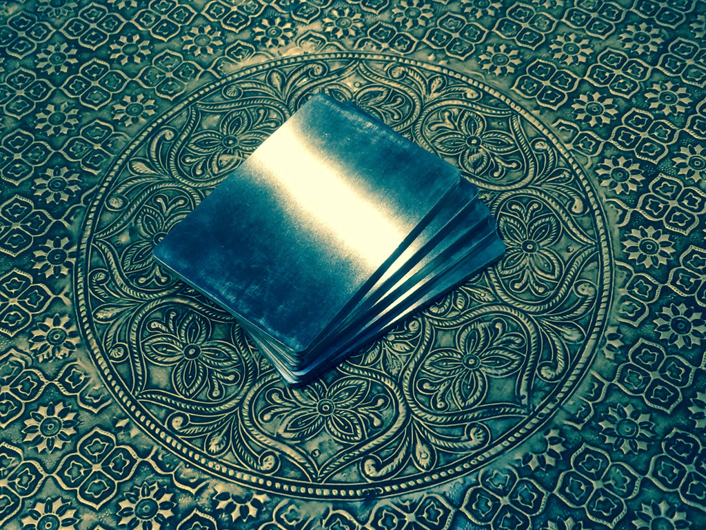THOR Deck steel training playing cards displayed on table
