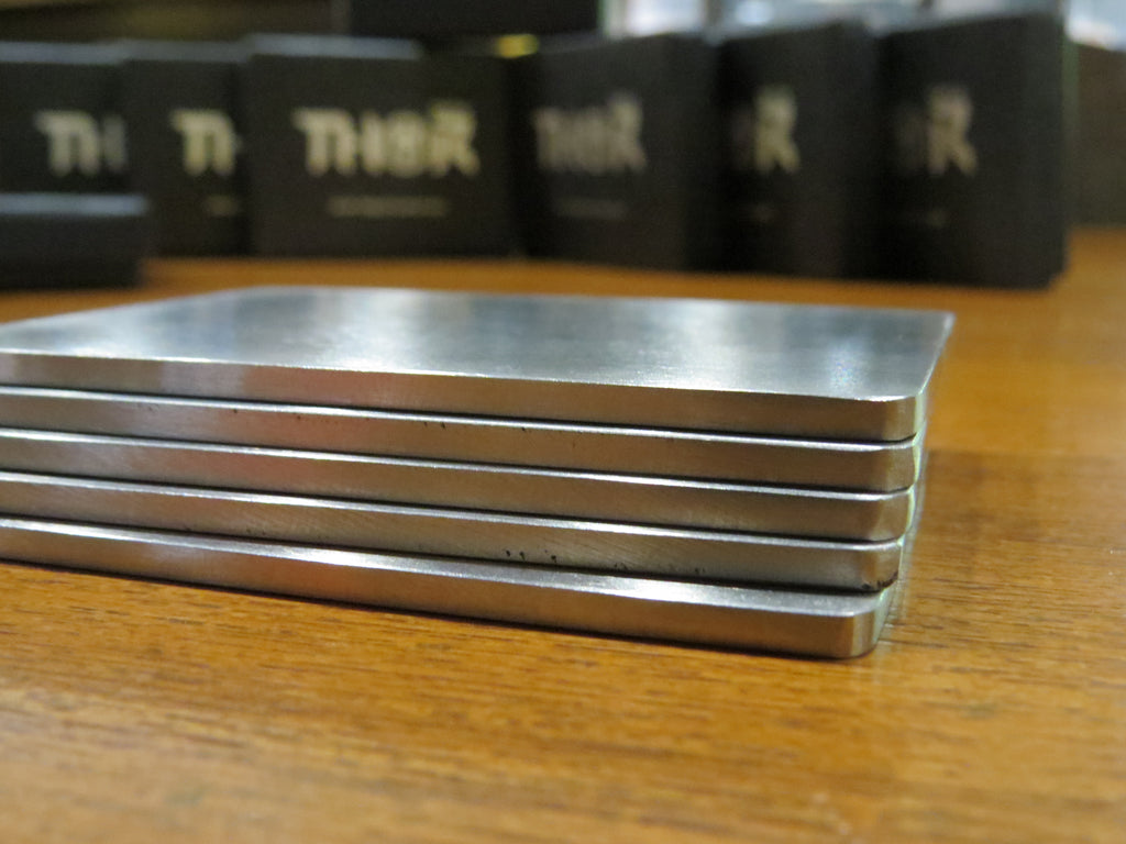 THOR Deck Solid Steel Training Playing Cards for grip training