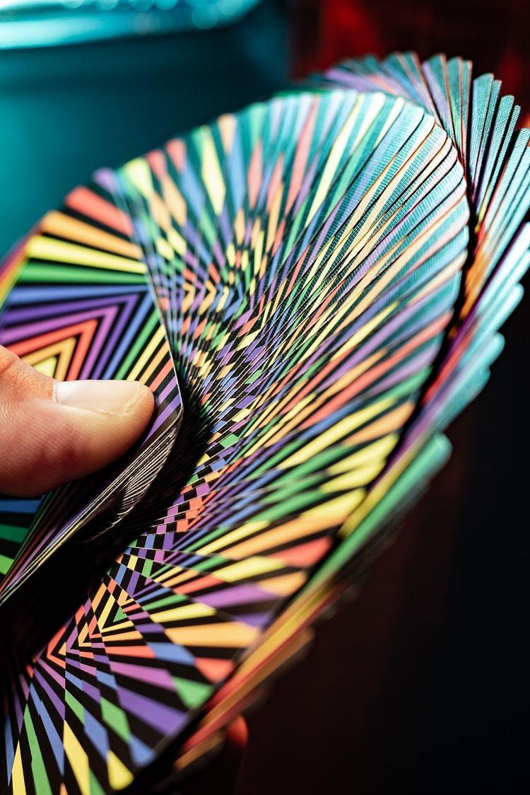 XQ Forty Nine Cardistry Playing Cards fan flourish display