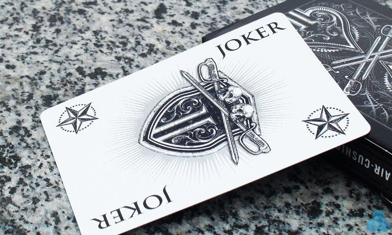 Bicycle Centurions Playing Cards by Theory11 — Joker detail