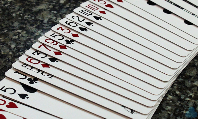 Bicycle Centurions Playing Cards by Theory11 — card fan spread