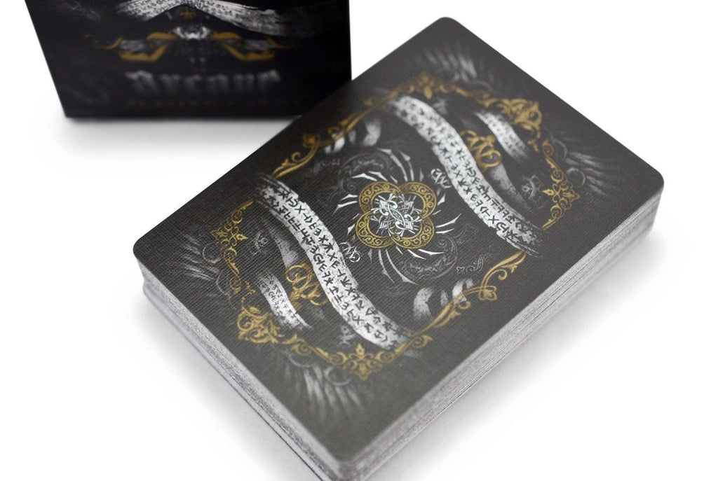 Gold Arcane Playing Cards by Ellusionist | Limited Edition Luxury Deck