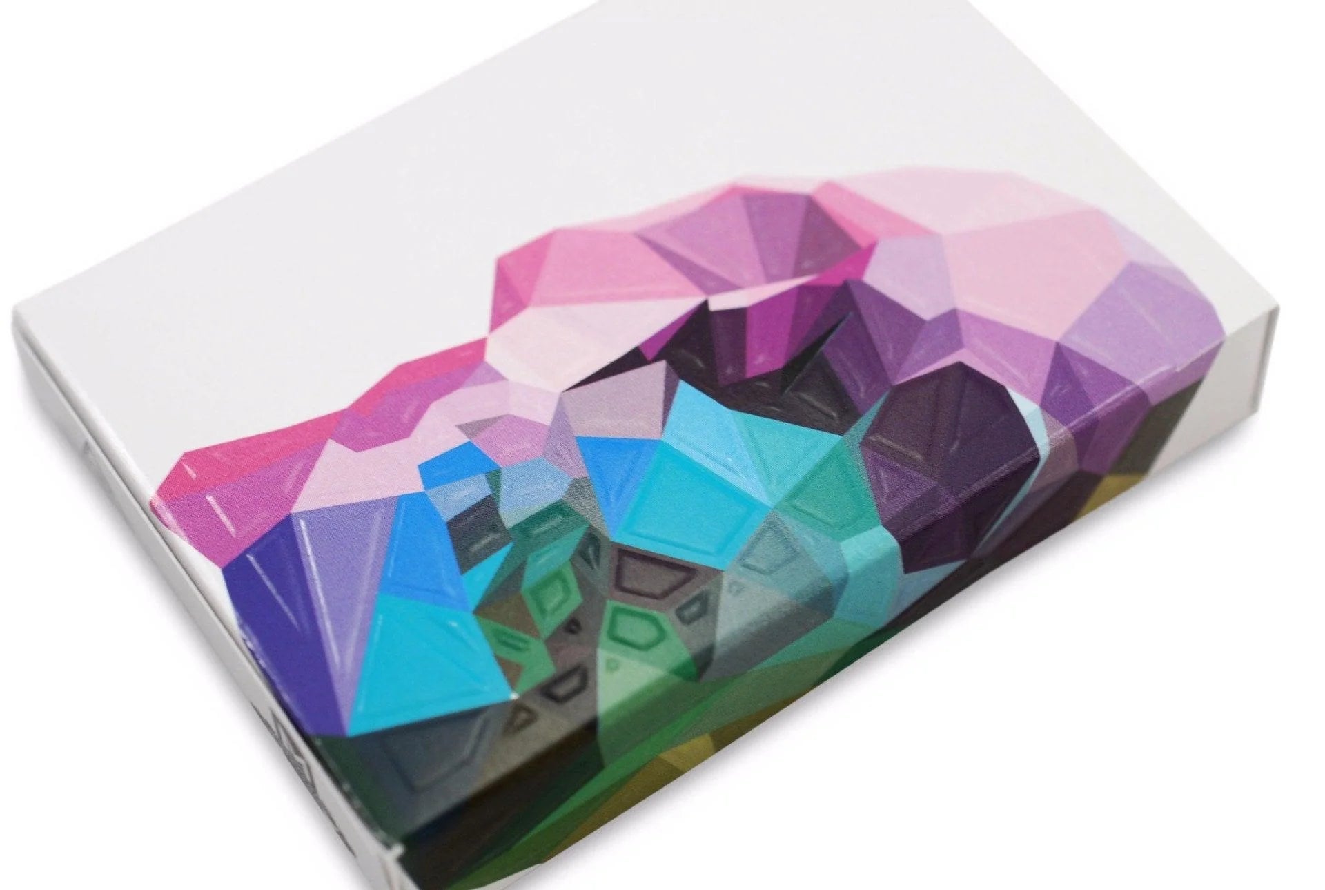 Memento Mori First Edition Playing Cards by Murphy's Magic — Colorful geometric embossed design 