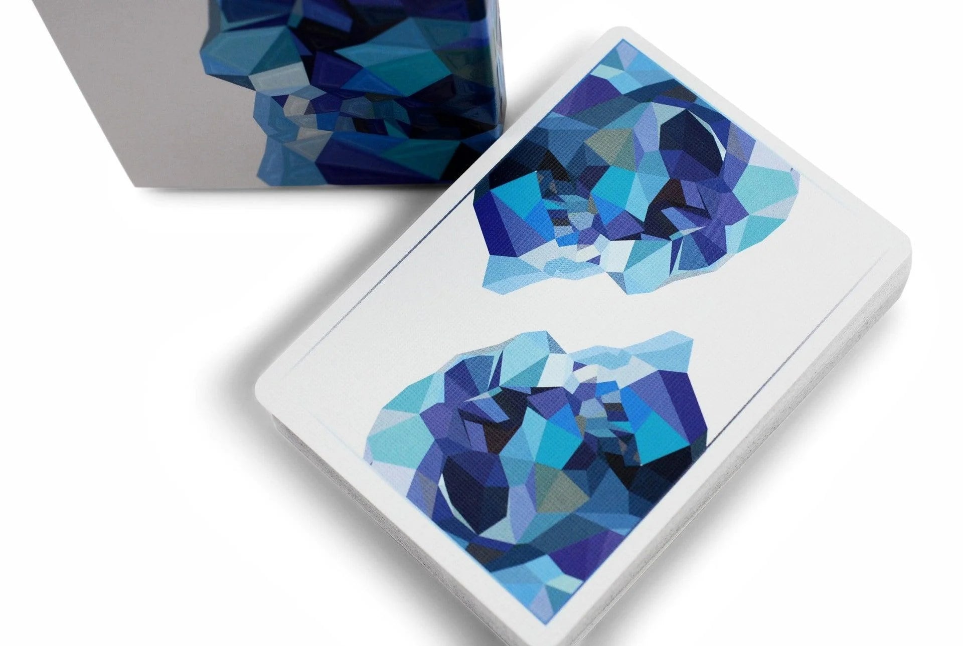 Memento Mori Blue Edition Playing Cards by Murphy's Magic