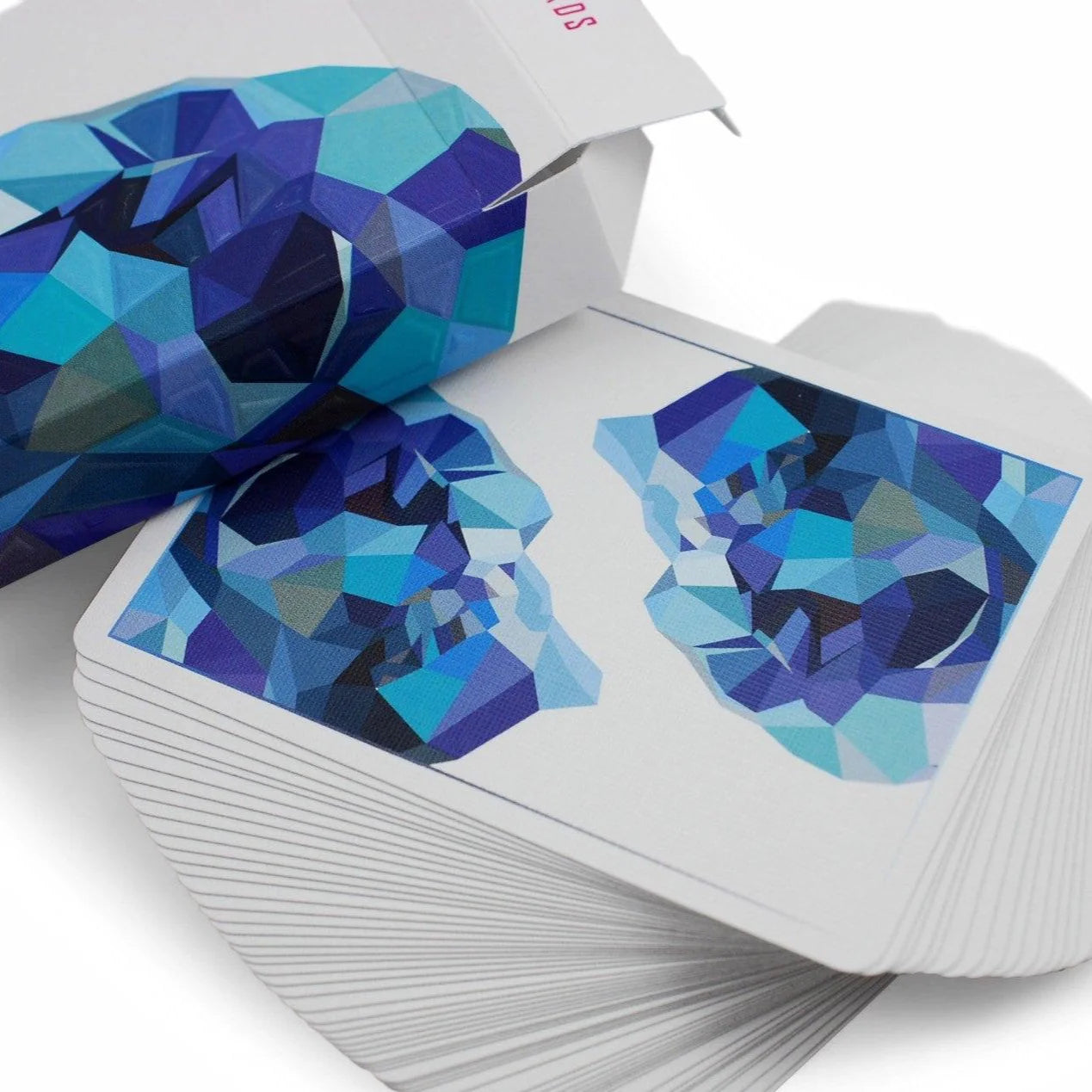 Memento Mori Blue Edition Playing Cards by Murphy's Magic