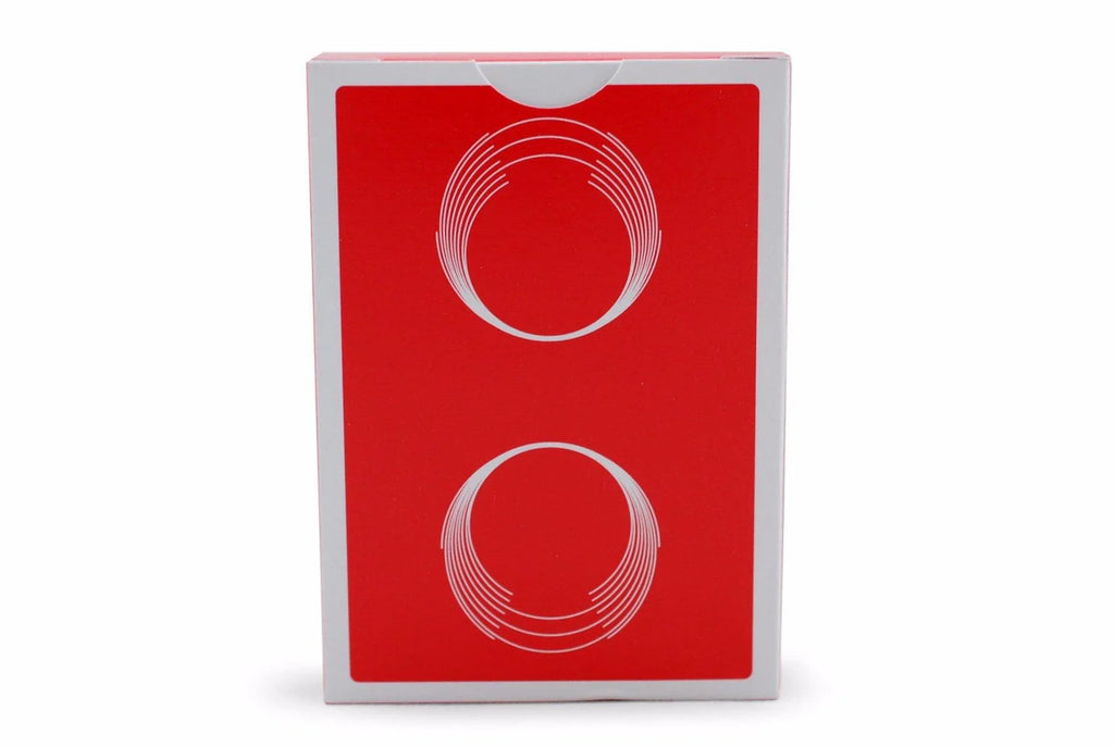 Red Saturn Playing Cards