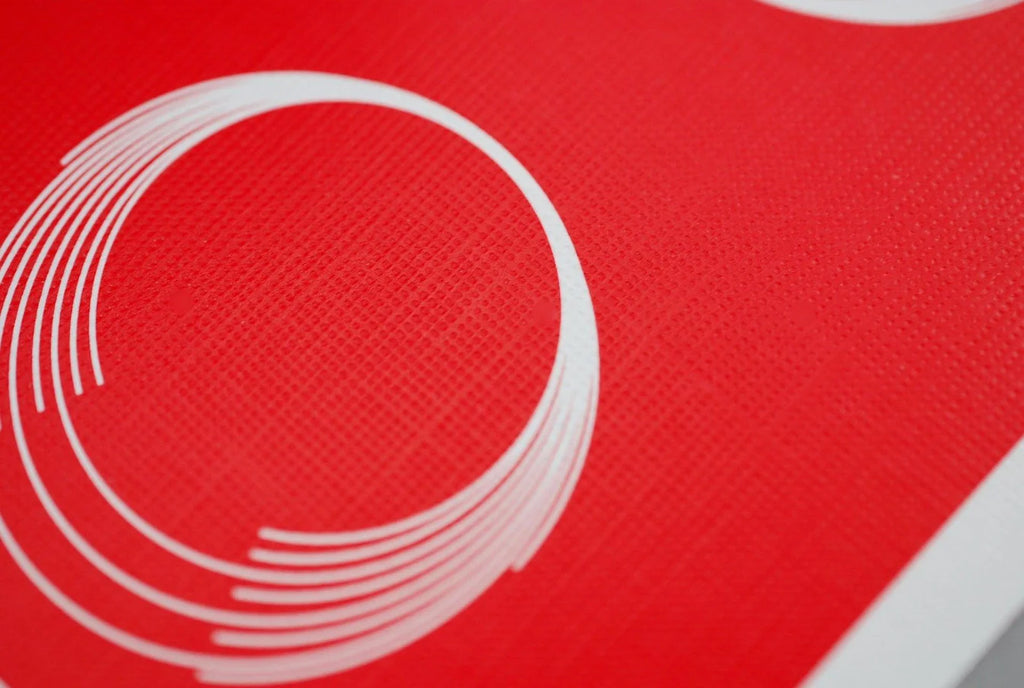Red Saturn Playing Cards