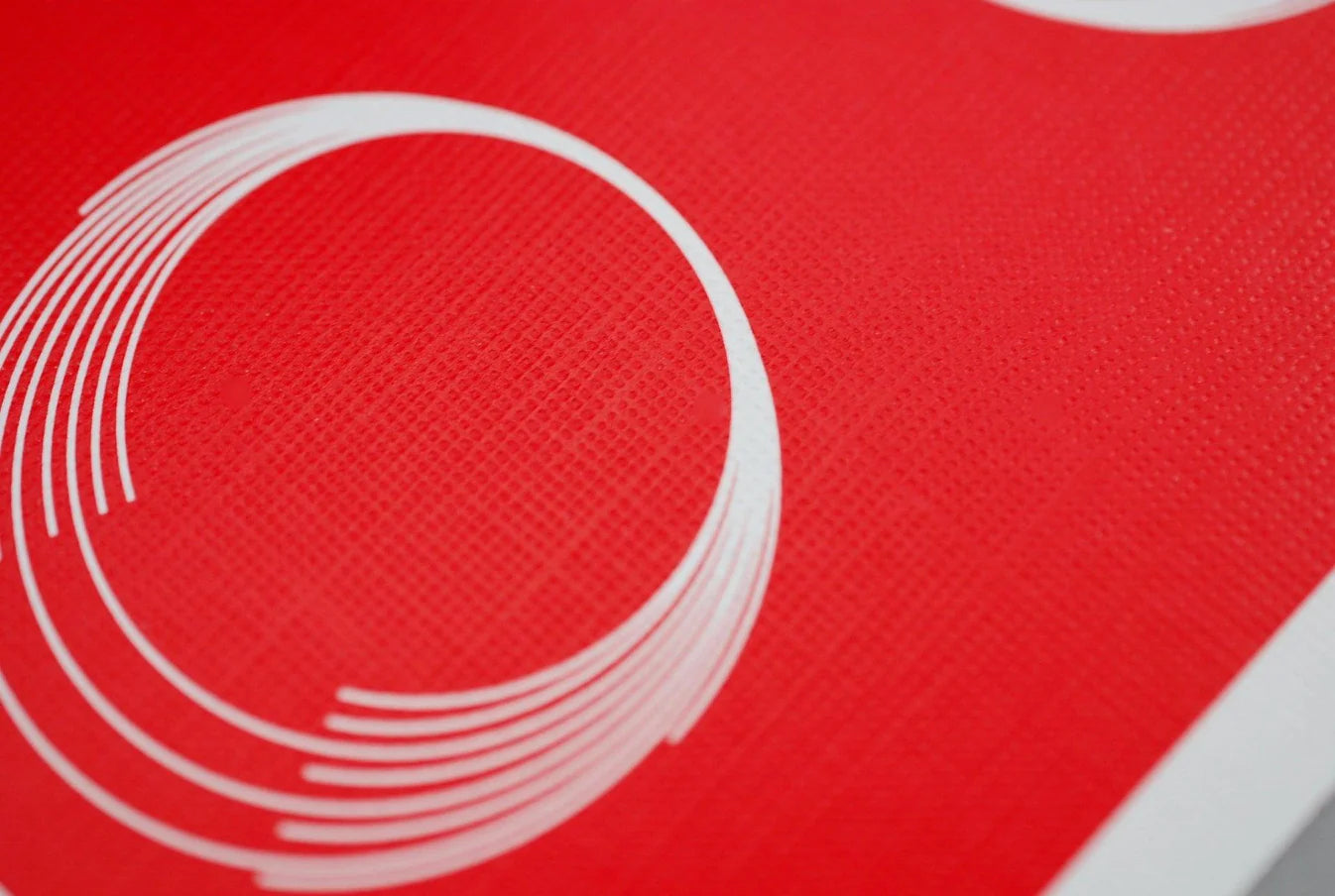 Red Saturn Playing Cards