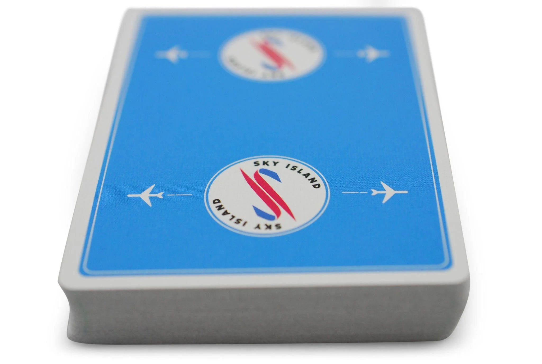 Sky Island Airways Playing Cards – Blue & Red | The Blue Crown